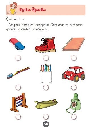 1. Sınıf Hayat Bilgisi Ders Kitabı