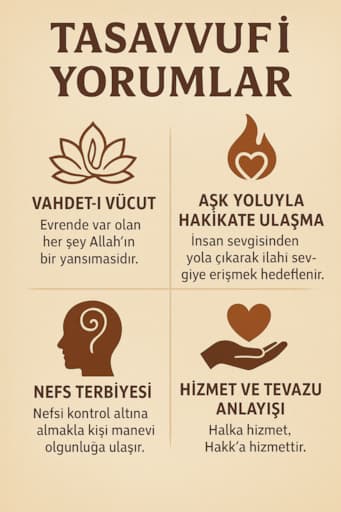 kültürümüzde etkili olan tasavvufi yorum